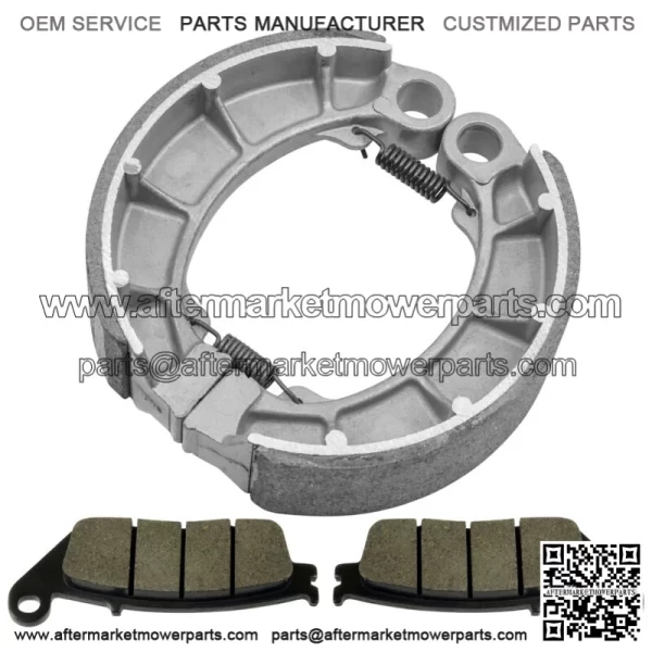 Front Brake Pads & Rear Brake Shoes for Honda VT600C Shadow 600 VLX 1994-2003 - Image 4