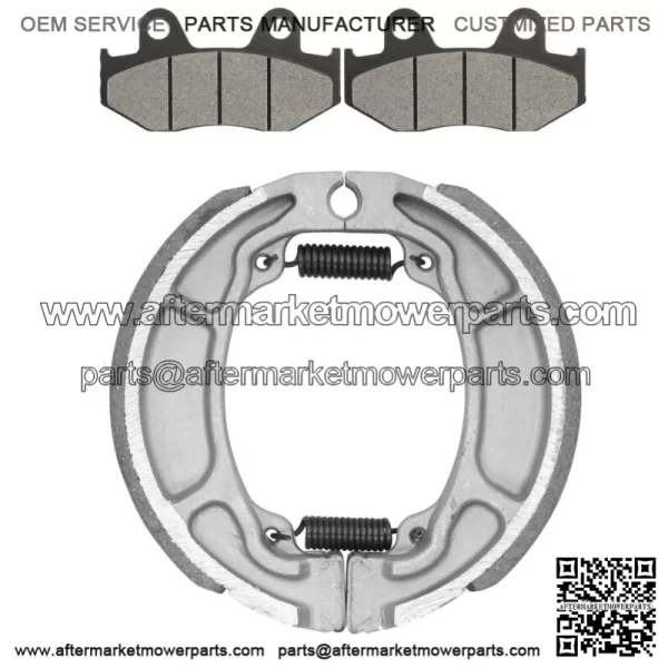 Front Brake Pads & Rear Brake Shoes for Honda Elite 110 NHX110 2010 2011