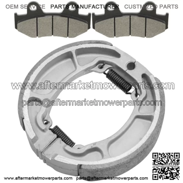 Front Brake Pads & Rear Brake Shoes for Honda Elite 110 NHX110 2010 2011 - Image 4