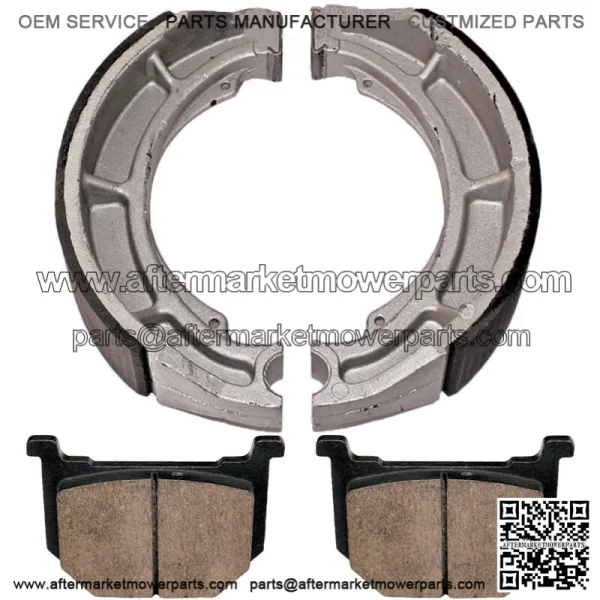 for Suzuki GS750T GS750Tz GS750Td 1982 1983 Front Brake Pads & Rear Brake Shoes