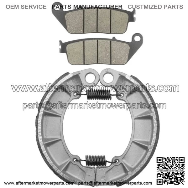 Front Brake Pads Rear Brake Shoes for Honda VT750C VT750CD Shadow Deluxe 98-02