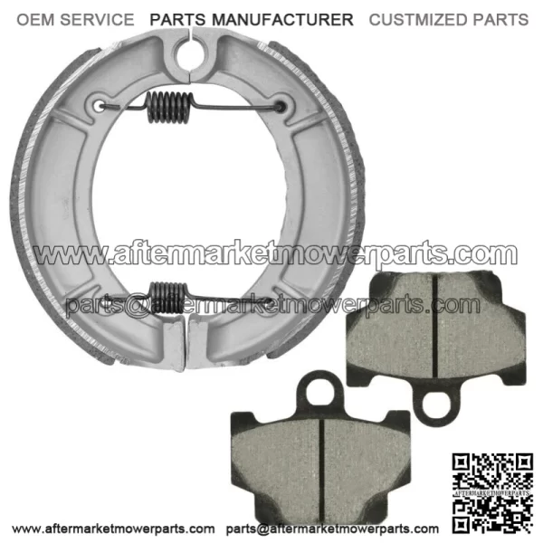for Yamaha XS400R Seca 400R 1982 1983 Front Brake Pads & Rear Brake Shoes