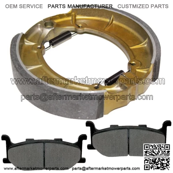 Front Brake Pads & Rear Shoes for Yamaha XV535 Virago 535 1995-2000