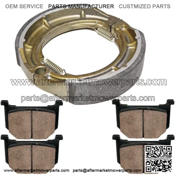 Front Brake Pads & Rear Brake Shoes for Suzuki Gv700Gl Madura 700 1985