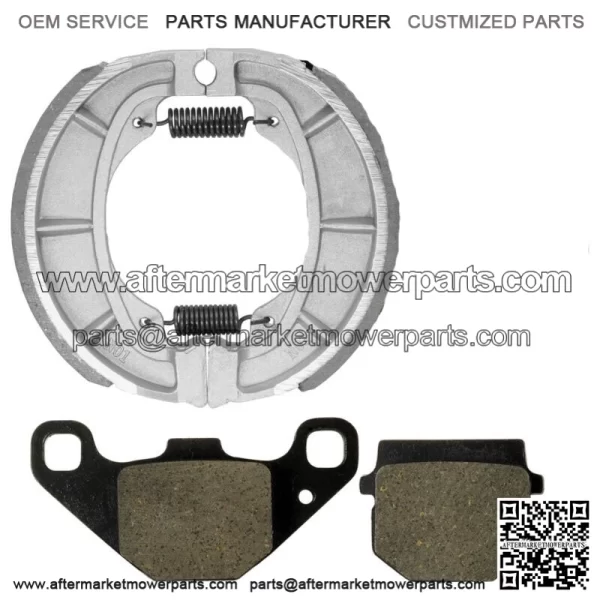 Front Brake Pads and Rear Shoes for Suzuki AH80 1992, AN125HK 2006 2007 2008