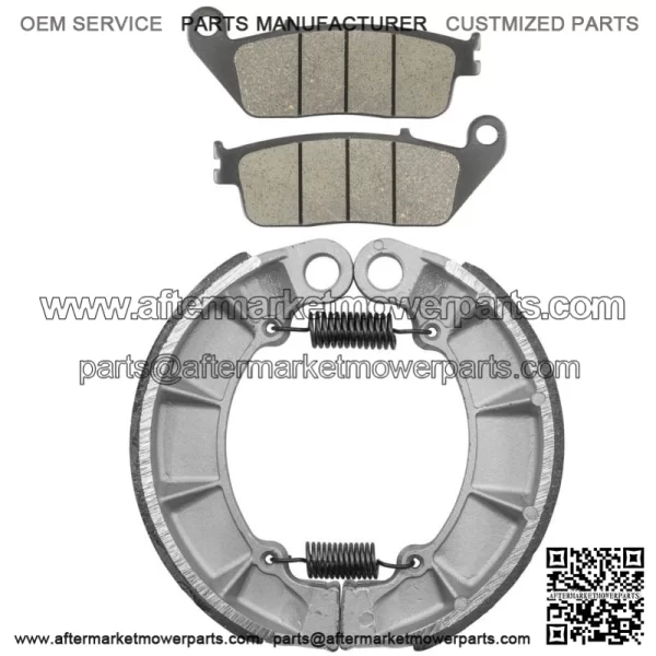 Front Brake Pads & Rear Brake Shoes for Honda VT750S 2010 2011 2012 2013