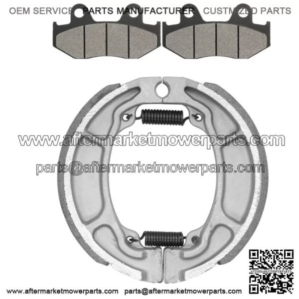 Front Brake Pads and Rear Brake Shoes for Honda FTR223 FTR 2000-2013