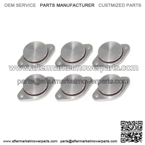 BMW Diesel Engine Eddy Swirl Flap Repair Kit 33MM 6PCS Without Leather Ring #Silver