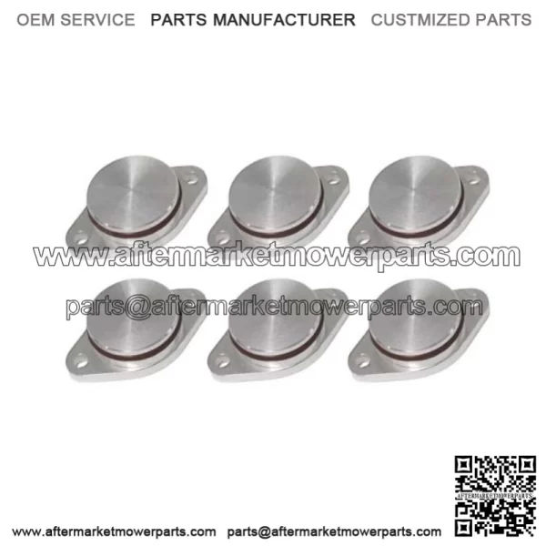 BMW Diesel Engine Eddy Swirl Flap Repair Kit 33MM 6PCS Without Leather Ring #Silver