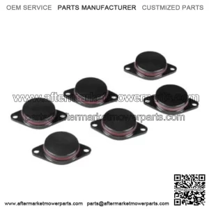 BMW Diesel Engine Eddy Swirl Flap Repair Kit 33MM 6PCS Without Leather Ring #Black