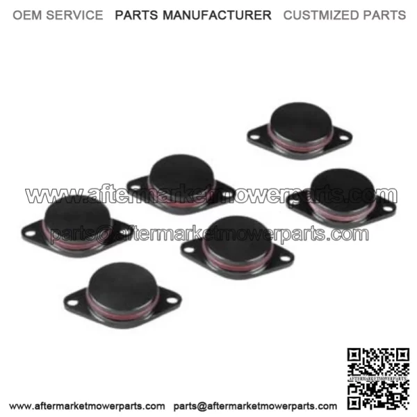 BMW Diesel Engine Eddy Swirl Flap Repair Kit 33MM 6PCS Without Leather Ring #Black
