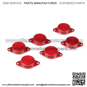 BMW Diesel Engine Eddy Swirl Flap Repair Kit 33MM 6PCS Without Leather Ring #Red