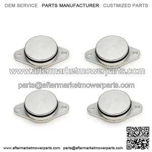 BMW Diesel Engine Eddy Swirl Flap Repair Kit 33MM 4PCS Without Leather Ring #Silver