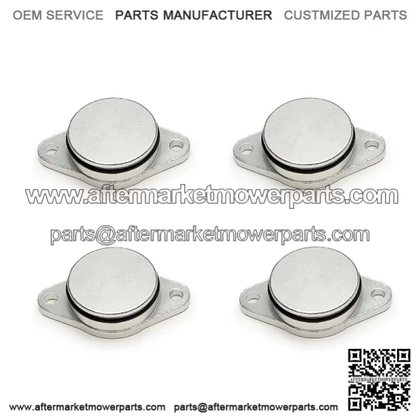BMW Diesel Engine Eddy Swirl Flap Repair Kit 33MM 4PCS Without Leather Ring #Silver