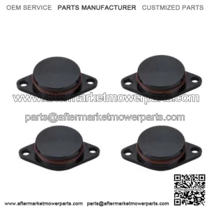 BMW Diesel Engine Eddy Swirl Flap Repair Kit 33MM 4PCS Without Leather Ring #Black