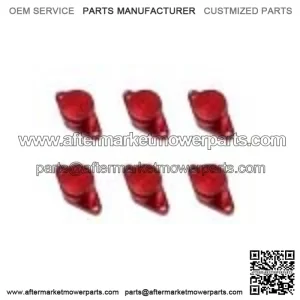BMW Diesel Engine Eddy Swirl Flap Repair Kit 22MM 6PCS Without Leather Ring #Red