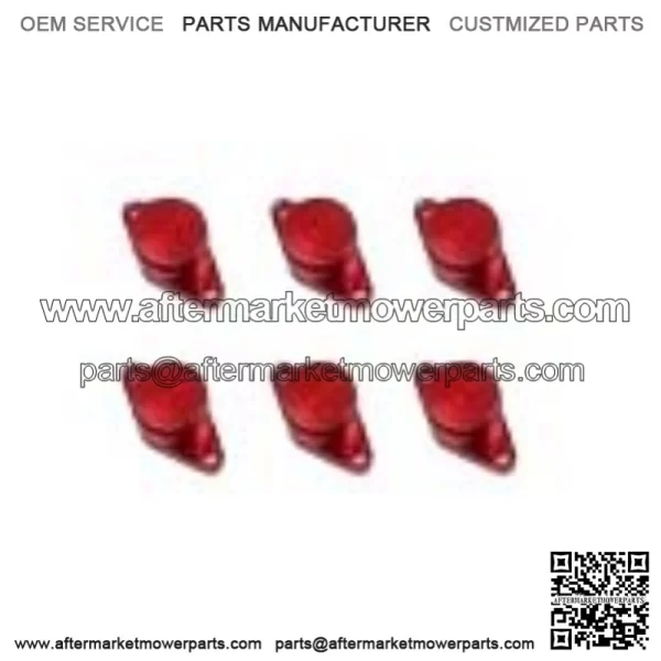 BMW Diesel Engine Eddy Swirl Flap Repair Kit 22MM 6PCS Without Leather Ring #Red