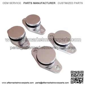 BMW Diesel Engine Vortex Swirl Flap Repair Kit 22MM 4PCS Without Leather Ring #Silver