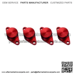 BMW Diesel Engine Vortex Swirl Flap Repair Kit 22MM 4PCS Without Leather Ring #Red