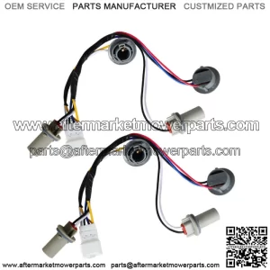 2pcs Rear Tail Light Socket And Harness 92450-3q000 For 2011-2014 Hyundai Sonata