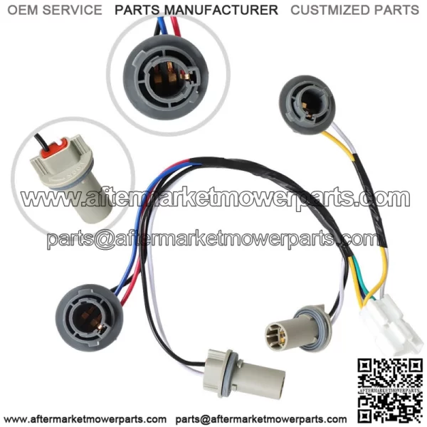 2pcs Rear Tail Light Socket And Harness 92450-3q000 For 2011-2014 Hyundai Sonata - Image 3