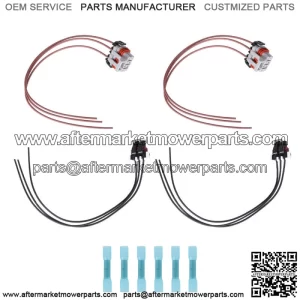 2X Headlight & Turn Signal Wiring Harness For 05-14 Freightliner Columbia Truck
