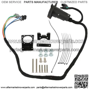 4 Way Flat & RV 7 Way Trailer Wiring Harness For 05-22 Frontier/For 05-15 Xterra