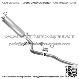Heavy Duty Weld on Muffler Tail Pipe Fits GMC Sierra 2500HD 3500HD 11-2017 6.0L (For: More than one vehicle)