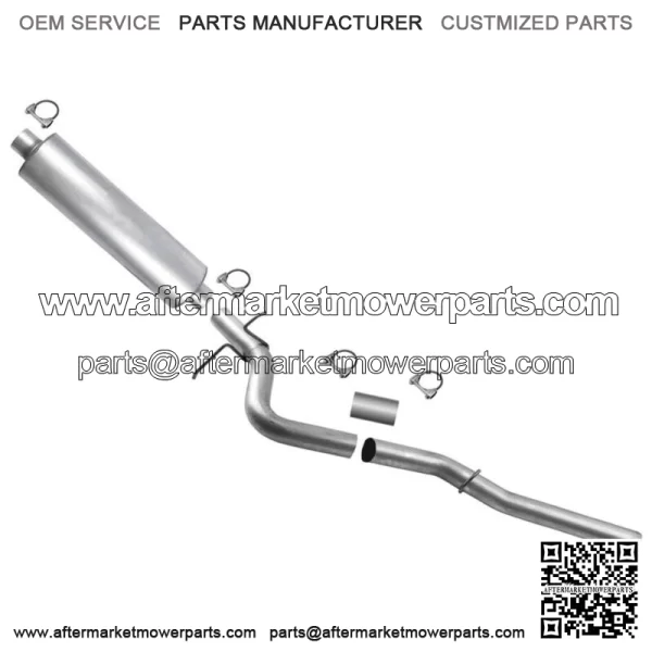 Heavy Duty Weld on Muffler Tail Pipe Fits GMC Sierra 2500HD 3500HD 11-2017 6.0L (For: More than one vehicle)