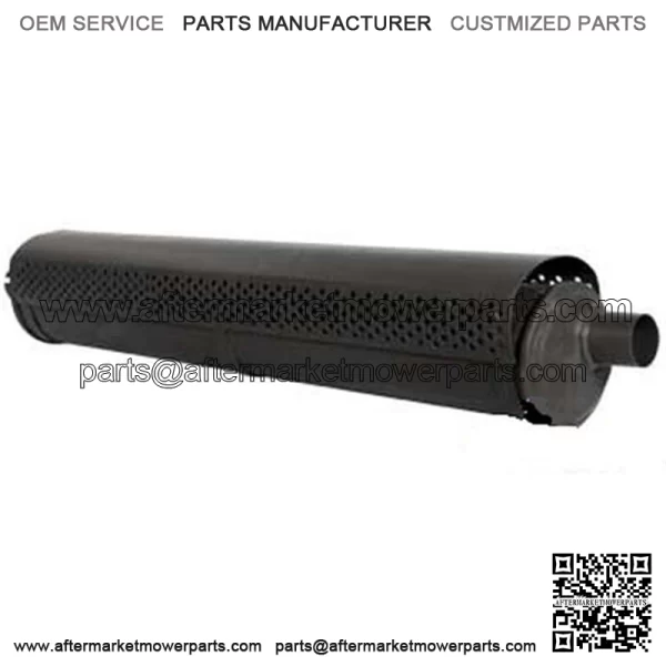 Muffler - Horizontal Fits John Deere 2440 2040 1520 2030 2240 830 2630 1530 1020