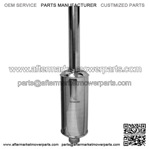 357288R92 Stainless Muffler Fits FARMALL Tractors M W6 40 50 400 450