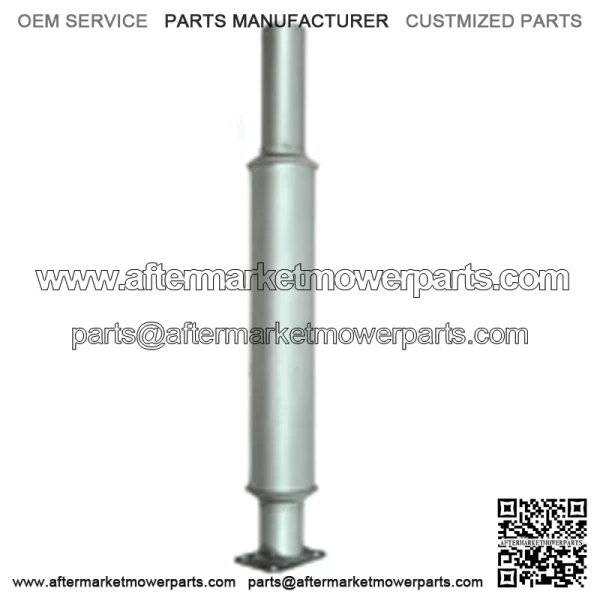 70234493 New Muffler 26" Long 2.25" O.D Fits Allis Chalmers D15 D17 Diesel
