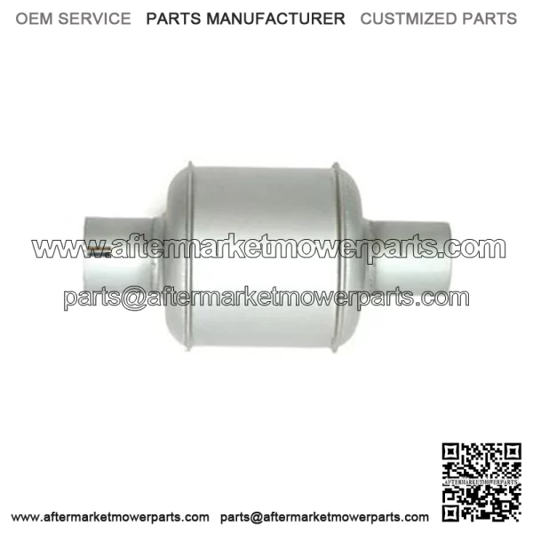 71117541 Muffler for Gleaner Combine A B R Diesel 12" Long 2.5" O.D. 2 3/8" I.D.