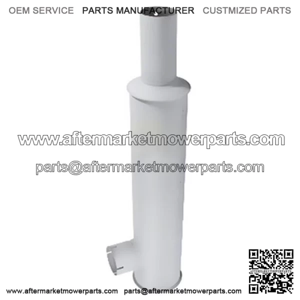 AP26767 New Muffler 24" Long 2 1/2" OD Fits John Deere Combine 45 55