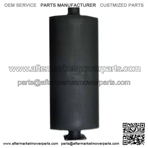 AR20449 Oval Muffler 22.75" Long 2.25" OD Fits John Deere Tractors 50 520 530