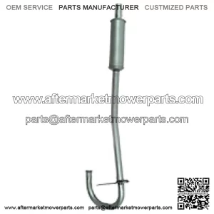 New Vertical one-piece muffler & pipe asm, Fits Ford 2N, 8N, 9N Tractor P/N M200
