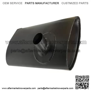 A184890 One 1 Turbo Muffler Fits Case 580 Super K 590 Backhoe Models