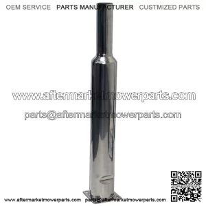 JDS2484 Stainless Steel Muffler - Fits John Deere