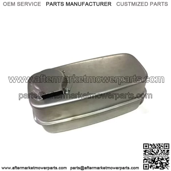 Exhaust muffler replaces 951-0616B 751-0616B Dual Inlet fits some MTD Cub Cadet Troy-Bilt Craftsman with Bolts - Image 2