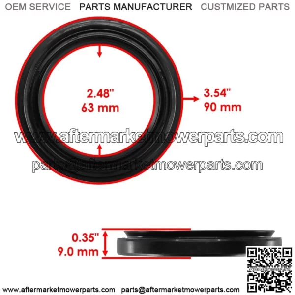 Rear Differential Seal & O Ring Kit For Yamaha GRIZZLY 660 2002-2008  (For: 2006 Yamaha Rhino 660) - Image 3