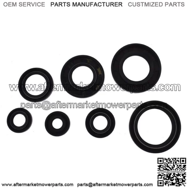 For Yamaha Blaster 200 YFS200 1988-2006 Engine Crank 7 Piece Oil Seal Set Kit - Image 2