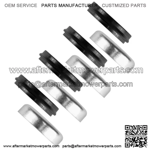 4 Sets Swing Arm Dust Seal Cap For Honda TRX450R Kickstart 2006 2007 2008 2009 (For: Honda) - Image 5