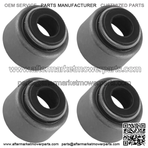 4x Valve Stem Seal For Yamaha Grizzly 700 2007-2012 2019-2021 (For: Yamaha Raptor 700)