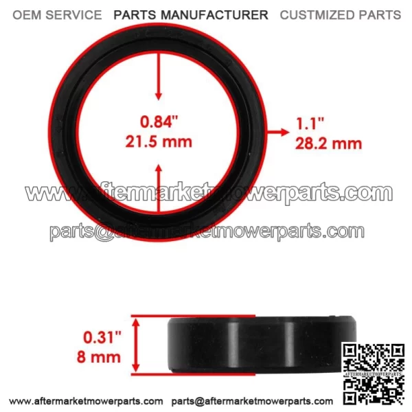 Rear Swing Arm Oil Seal For Yamaha Blaster 200 YFS200 1988-2006 QTY 2 (For: Yamaha Raptor 700) - Image 2