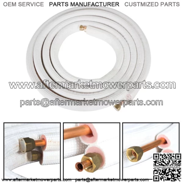 16 Feet 1/4" - 3/8" Dia Install Kit Fits For Mini Split Heat Pump Systems - Image 2