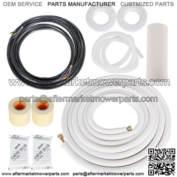 High Quality Install Kit For Mini Split Heat Pump Systems 1/4"-1/2" Dia. 25 Feet