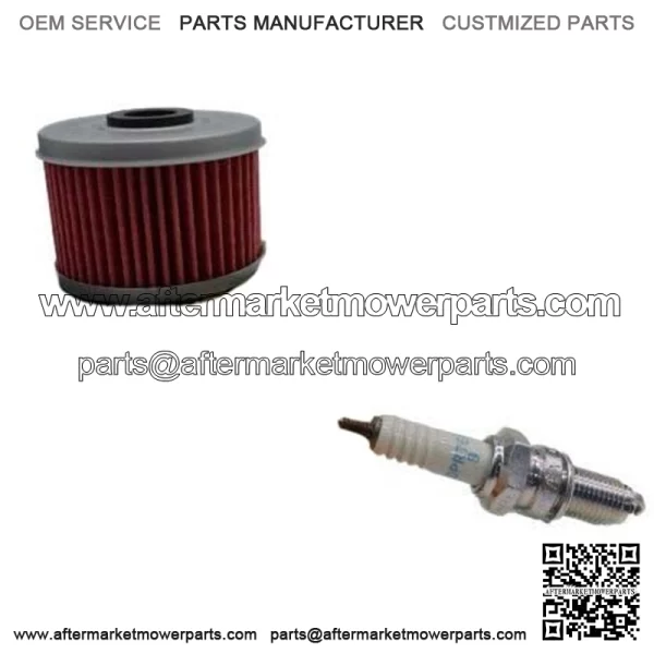 Honda TRX300 FourTrax 300 Tune Up Kit Oil Filter Spark Plug TRX300FW TRX For: Honda