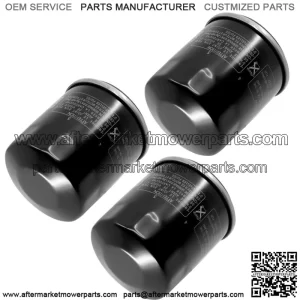 3 Pack Oil Filter for Yamaha YFM660 Grizzly YXR660 Rhino YFM450 Kodiak YYFM450Fx (For: 2006 Yamaha Rhino 660)