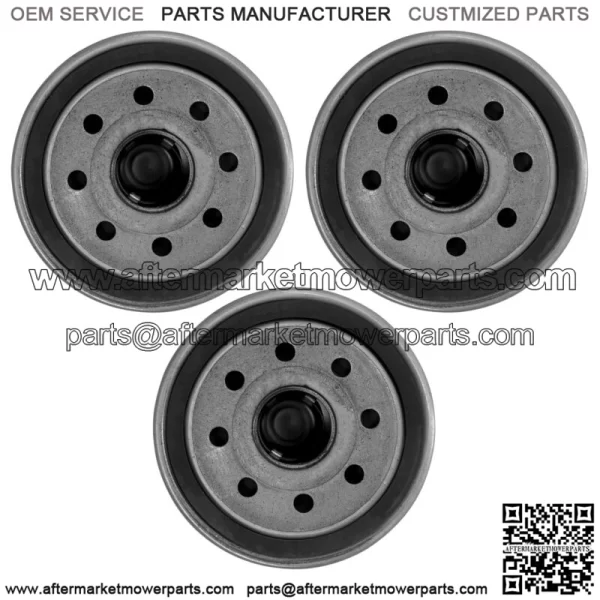 3 Pack Oil Filter for Yamaha YFM660 Grizzly YXR660 Rhino YFM450 Kodiak YYFM450Fx (For: 2006 Yamaha Rhino 660) - Image 4