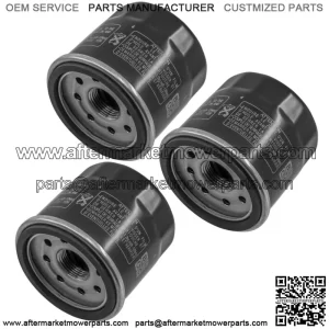 3 Pack Oil Filter for Yamaha YXR660 Rhino YZF R6 599 XJ6 Diversion 600 2006-2013